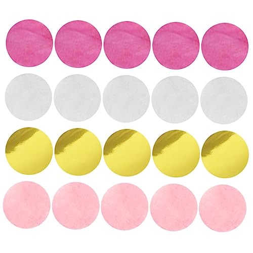 Ciieeo Konfetti für Babyparty und Hochzeit mit Insgesamt Pastellfarben für Tischdekoration und Feierlichkeiten von Ciieeo