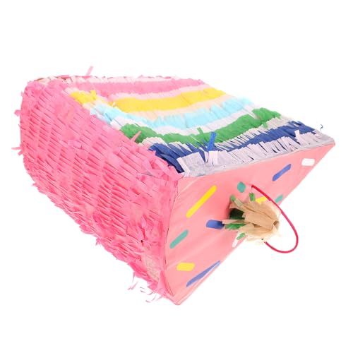 Ciieeo Kuchenförmige Piñata für Geburtstagsfeiern Lustige Dekoration Hängend Füllbar für Kinderpartys und Fotoshootings Hochwertige Verarbeitung Unvergessliche Erinnerungen Ciieeo Kuchenförmige Piñata für Geburtstagsfeiern Lustige Dekoration Hängend Füllbar für Kinderpartys und Fotoshootings Hochwertige Verarbeitung Unvergessliche Erinnerungen von Ciieeo