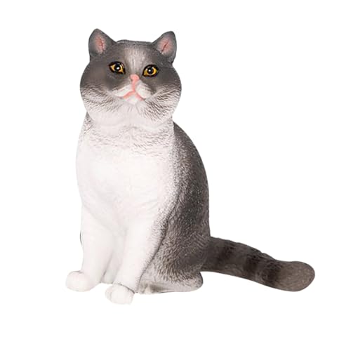 Ciieeo Kurzhaarige Katzenverzierung Tierfigur Desktop-Ornament Simulationskatzenfigur Katzenschmuck Desktop-Dekoration Desktop-schmuck Tischdekoration Heimdekoration Plastik Weiß Ciieeo Kurzhaarige Katzenverzierung Tierfigur Desktop-Ornament Simulationskatzenfigur Katzenschmuck Desktop-Dekoration Desktop-schmuck Tischdekoration Heimdekoration Plastik Weiß von Ciieeo