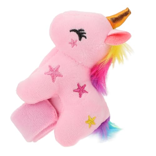 Ciieeo Kuscheliges Einhorn Slap Armband aus Plüsch Weiches Tierarmband für Kindergeburtstage und Partys Süßes und Dekoration Ciieeo Kuscheliges Einhorn Slap Armband aus Plüsch Weiches Tierarmband für Kindergeburtstage und Partys Süßes und Dekoration von Ciieeo
