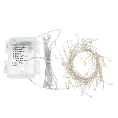Ciieeo LED Lichterkette für Weihnachten Hochzeiten und Partys Lichter Warmweiß Batteriebetrieben Aa Batterien nicht Enthalten Kreative Dekoration für Stimmungsvolle Ciieeo LED Lichterkette für Weihnachten Hochzeiten und Partys Lichter Warmweiß Batteriebetrieben Aa Batterien nicht Enthalten Kreative Dekoration für Stimmungsvolle von Ciieeo