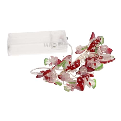 Ciieeo LED Lichterkette mit Pilz Design Batteriebetriebene Lichter für Kinderzimmer Romantische Beleuchtung mit Leds Deko für Feste und Besondere Anlässe Ciieeo LED Lichterkette mit Pilz Design Batteriebetriebene Lichter für Kinderzimmer Romantische Beleuchtung mit Leds Deko für Feste und Besondere Anlässe von Ciieeo