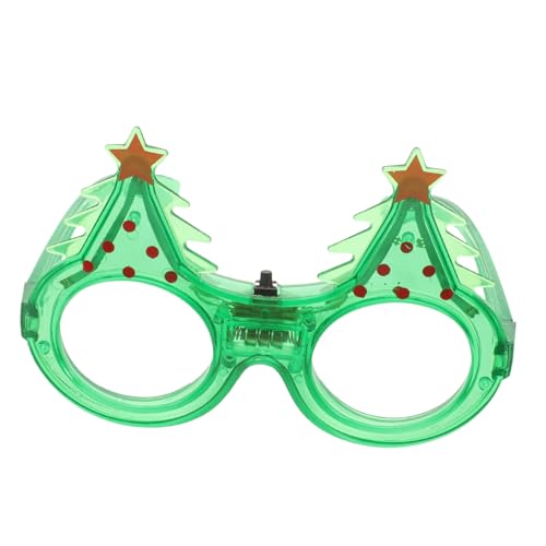 Ciieeo LED Weihnachtsbaum Partybrille mit Leuchteffekt Kreative Blinkende Weihnachtsbaum-sonnenbrille für Erwachsene für Weihnachtsfeiern Tanzveranstaltungen und Festliche Foto-requisiten Ciieeo LED Weihnachtsbaum Partybrille mit Leuchteffekt Kreative Blinkende Weihnachtsbaum-sonnenbrille für Erwachsene für Weihnachtsfeiern Tanzveranstaltungen und Festliche Foto-requisiten von Ciieeo