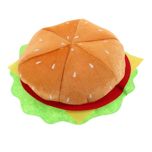Ciieeo Lustiger Hamburger Partyhut für Erwachsene Weiches Stabiles Cosplay Kostümzubehör Leichtes Fotorequisit für Kreative Verkleidungen und Bühnenauftritte Ciieeo Lustiger Hamburger Partyhut für Erwachsene Weiches Stabiles Cosplay Kostümzubehör Leichtes Fotorequisit für Kreative Verkleidungen und Bühnenauftritte von Ciieeo