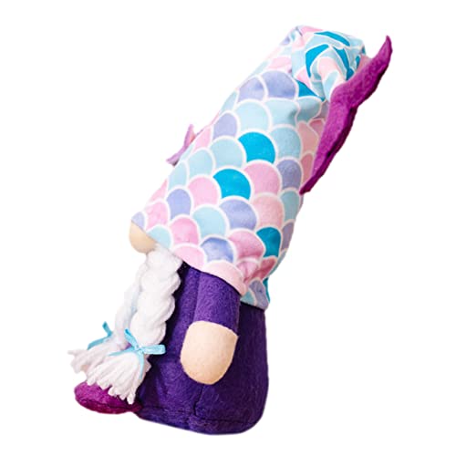 Ciieeo Meerjungfrau GNOME Plüschpuppe Süße Sommerdekoration für Zuhause Garten Deko für Partys Wohnzimmer Tisch Regal Bett Ciieeo Meerjungfrau GNOME Plüschpuppe Süße Sommerdekoration für Zuhause Garten Deko für Partys Wohnzimmer Tisch Regal Bett von Ciieeo