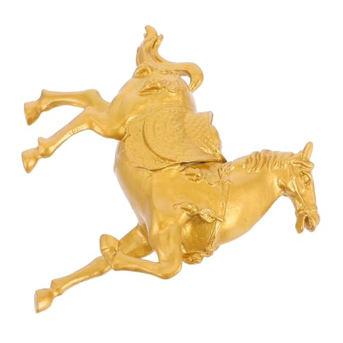 Ciieeo Metall Pferdestatue Kreative Tischdekoration Handgefertigte Pferdeornamente Dekorative Wanddekor Reichtumsfigur Für Zuhause Und Büro Ciieeo Metall Pferdestatue Kreative Tischdekoration Handgefertigte Pferdeornamente Dekorative Wanddekor Reichtumsfigur Für Zuhause Und Büro von Ciieeo