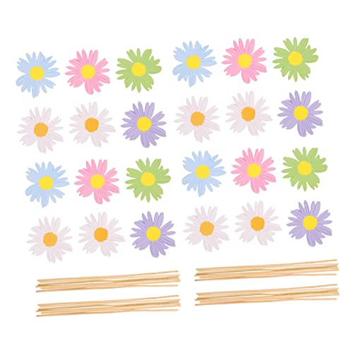 Ciieeo Mini-kuchen-toer 24-teiliges Blumen-kuchen-ornament-set Gänseblümchen-blumen-kuchen-toer Blumen-kuchen-dekorationen Toers Kuchen Cupcake- Ciieeo Mini-kuchen-toer 24-teiliges Blumen-kuchen-ornament-set Gänseblümchen-blumen-kuchen-toer Blumen-kuchen-dekorationen Toers Kuchen Cupcake- von Ciieeo