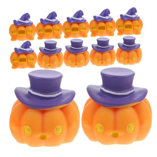 Ciieeo Mini-kürbis-Ornamente 12 Stück Halloween-Dekorationen Kunstharz Basteln Halloween-kürbis-Set Ciieeo Mini-kürbis-Ornamente 12 Stück Halloween-Dekorationen Kunstharz Basteln Halloween-kürbis-Set von Ciieeo