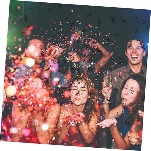 Ciieeo Musikalische Noten Konfetti Schwarze Musiknoten Tischdeko Party Streudeko für Hochzeit Geburtstag Shower Festival Ciieeo Musikalische Noten Konfetti Schwarze Musiknoten Tischdeko Party Streudeko für Hochzeit Geburtstag Shower Festival von Ciieeo
