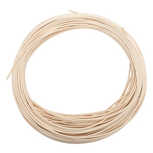 Ciieeo Natürliches Rattan-gurtband Für Diy-projekte Hochwertiges Flechtmaterial Zur Möbelreparatur Runde Handgewebt Langlebig Vielseitig Einsetzbar Für Lampenschirme Und von Ciieeo