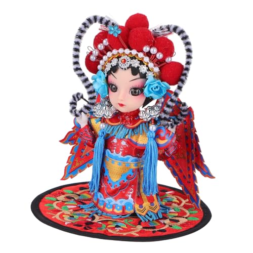Ciieeo Opernpuppe Künstlerpuppen Vintage Peking Oper Ornament Kleine Handarbeitspuppe Statue Chinesische Kulturpuppen Traditionelle Chinesische Handarbeitsfigur Chinesische Puppe Ciieeo Opernpuppe Künstlerpuppen Vintage Peking Oper Ornament Kleine Handarbeitspuppe Statue Chinesische Kulturpuppen Traditionelle Chinesische Handarbeitsfigur Chinesische Puppe von Ciieeo
