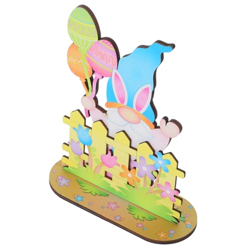 Ciieeo Osterdekoration Holzschild Holzfigur Tischdeko für Frühlingsfeiern Rustikale Osterdekoration für Zuhause und Partys Geschenkidee für Freunde Ciieeo Osterdekoration Holzschild Holzfigur Tischdeko für Frühlingsfeiern Rustikale Osterdekoration für Zuhause und Partys Geschenkidee für Freunde von Ciieeo