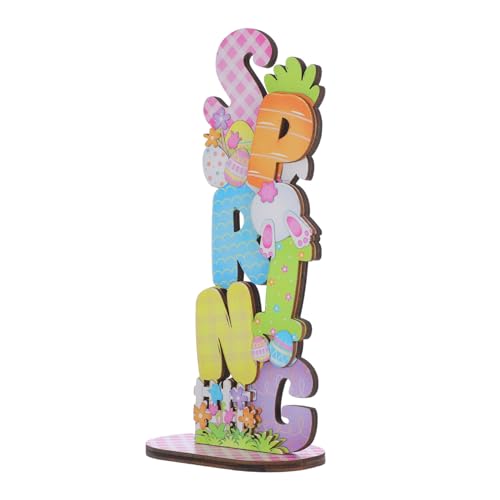 Ciieeo Osterhasen Holzfigur mit Fröhliche Tischdekoration für Frühlingsfeiern Vielseitige für Zuhause und Partys für Ostern und Feiertage Ciieeo Osterhasen Holzfigur mit Fröhliche Tischdekoration für Frühlingsfeiern Vielseitige für Zuhause und Partys für Ostern und Feiertage von Ciieeo