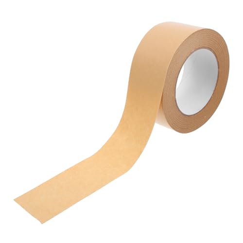 Ciieeo Papier Packband Hochklebendes Braunes Klebeband zum Verpacken und Umzug Reißfest Leicht Abreißbar Vielseitig Einsetzbar für Kartons und Reparaturen Ciieeo Papier Packband Hochklebendes Braunes Klebeband zum Verpacken und Umzug Reißfest Leicht Abreißbar Vielseitig Einsetzbar für Kartons und Reparaturen von Ciieeo