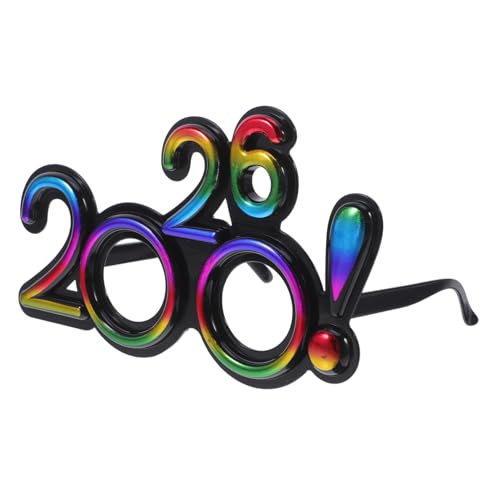 Ciieeo Partybrille Leichtes Kunststoff Zahlen Design Bunte Silvesterbrille für Neujahrsfeiern Abschluss und Geburtstagsfeiern Vielseitiges Fotorequisit Partyaccessoire Ciieeo Partybrille Leichtes Kunststoff Zahlen Design Bunte Silvesterbrille für Neujahrsfeiern Abschluss und Geburtstagsfeiern Vielseitiges Fotorequisit Partyaccessoire von Ciieeo