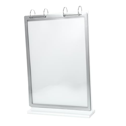 Ciieeo Präsentationsständer aus Acryl Tischschilder stehen Staffelei doppelt Inhaber Poster -Anzeigeständer Bildhalter für Tische durchsichtiger Papierhalter Acryl-Display PVC Transparent Ciieeo Präsentationsständer aus Acryl Tischschilder stehen Staffelei doppelt Inhaber Poster -Anzeigeständer Bildhalter für Tische durchsichtiger Papierhalter Acryl-Display PVC Transparent von Ciieeo