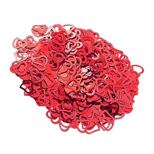 Ciieeo Rote Herzförmige Party Konfetti DIY Dekoration Hochzeit Deko Feiern Tischstreu für Zimmer Auto Fenster Romantische Ciieeo Rote Herzförmige Party Konfetti DIY Dekoration Hochzeit Deko Feiern Tischstreu für Zimmer Auto Fenster Romantische von Ciieeo
