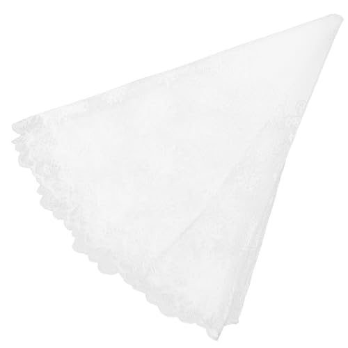 Ciieeo Runde Weihnachts Tischdecke aus Spitze mit Schneeflocken Durchmesser Dekorative Tischdecke für Festtage Party und Heimdekoration Elegant und Vielseitig Einsetzbar von Ciieeo
