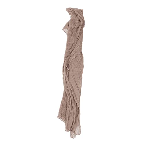 Ciieeo Rustikaler Käsetuch Tischläufer Vintage Tischdecke für Hochzeiten und Partys Milchtee Farbe Atmungsaktiv und Leicht Dekoration für Festliche Anlässe von Ciieeo