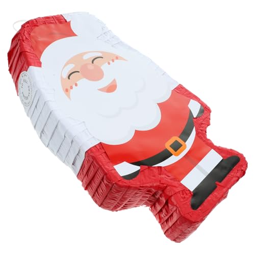 Ciieeo Santa Claus Pinata Weihnachtsdeko für Party Gefüllt mit Süßigkeiten Witziges Fotorequisit für Weihnachten Ciieeo Santa Claus Pinata Weihnachtsdeko für Party Gefüllt mit Süßigkeiten Witziges Fotorequisit für Weihnachten von Ciieeo