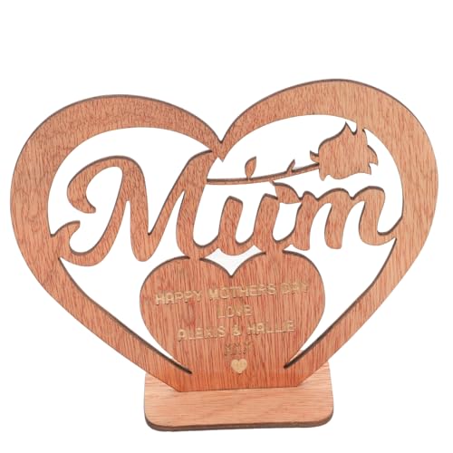 Ciieeo Schild Kreatives Tischdekor Zum Muttertag Herzform Liebevolles Für Frauen Für Wohnzimmer Und Feiern Ciieeo Schild Kreatives Tischdekor Zum Muttertag Herzform Liebevolles Für Frauen Für Wohnzimmer Und Feiern von Ciieeo