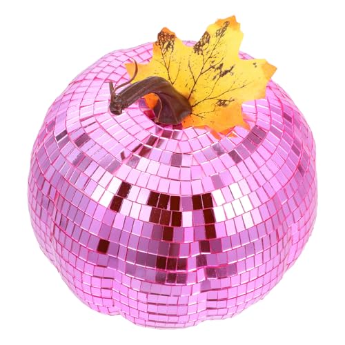 Ciieeo Spiegelfinish Kürbis Ornament für Halloween und Disco Partys Tischdeko Festliche Wohnaccessoires Ciieeo Spiegelfinish Kürbis Ornament für Halloween und Disco Partys Tischdeko Festliche Wohnaccessoires von Ciieeo
