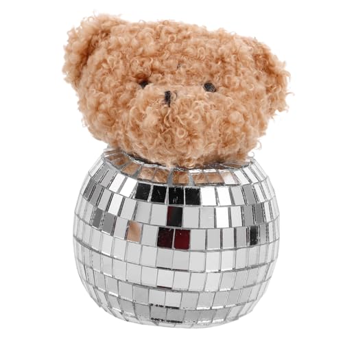 Ciieeo Spiegelnde Disco Bär Dekoration Reflektierendes Tischdekor für Partys Gemütliche für Schlafzimmer Schreibtische und Essbereiche Perfektes für Geburtstagsfeiern und Themenabende Ciieeo Spiegelnde Disco Bär Dekoration Reflektierendes Tischdekor für Partys Gemütliche für Schlafzimmer Schreibtische und Essbereiche Perfektes für Geburtstagsfeiern und Themenabende von Ciieeo