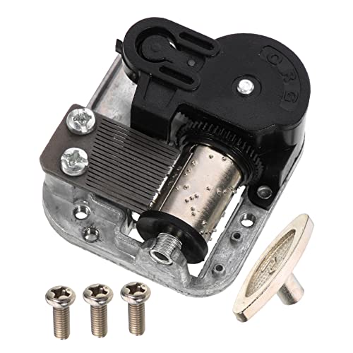 Ciieeo Spieluhr Mechanismus Ersatz DIY Musikwerk Aufziehbar Hochwertiges Uhrwerk für Handgefertigte Musikboxen Perfektes Bastelset Geschenkidee von Ciieeo
