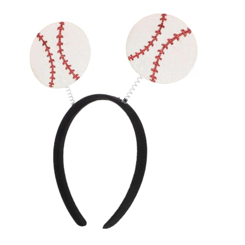 Ciieeo Sportstirnband Softball Haarreifen für Party und Alltag Weiches Rutschfestes Accessoire Vielseitiges Modisches Sport Haarband für Damen und Herren von Ciieeo
