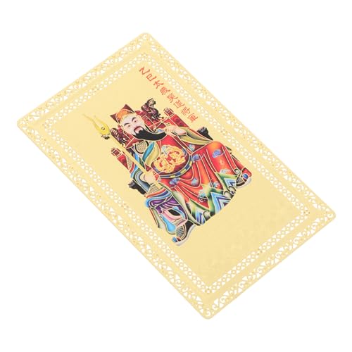 Ciieeo Taisui Kupferkarte Schlangenjahr Glücksbringer Traditionelles Chinesisches Amulett Friedenssegen Sammlerobjekt Feng Shui Metallkarte von Ciieeo