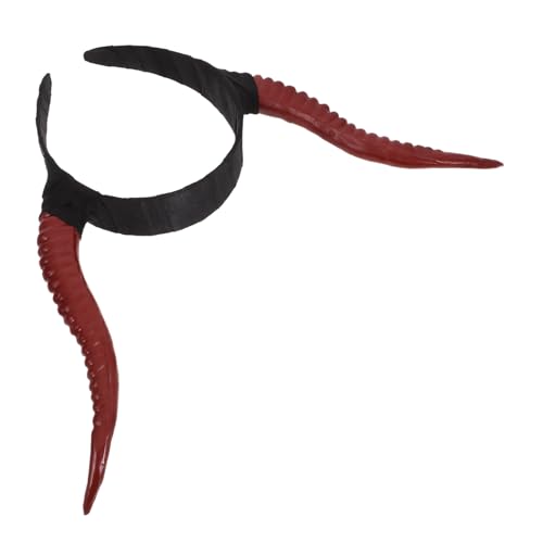 Ciieeo Teufelshörner Haarband für Halloween und Cosplay Flexibles Design Langlebig und Vielseitig für Partys und Bühnenaufführungen Geeignet für Altersgruppen von Ciieeo