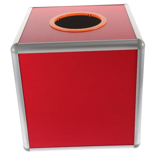 Ciieeo Ticketbox Aluminiumlegierung Tombola-etui Für Partybedarf 25 Cm Mittlere Größe Rote Öffnung Farbe Ciieeo Ticketbox Aluminiumlegierung Tombola-etui Für Partybedarf 25 Cm Mittlere Größe Rote Öffnung Farbe von Ciieeo
