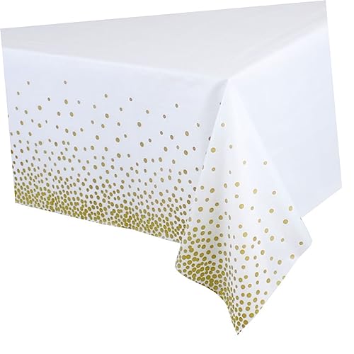Ciieeo Tischdecke mit Goldenen Punkten Dekorativ und Vielseitig Einsetzbar für Partys Hochzeiten und Besondere Anlässe für Täglichen Gebrauch Stilvolle Tischdekoration Ciieeo Tischdecke mit Goldenen Punkten Dekorativ und Vielseitig Einsetzbar für Partys Hochzeiten und Besondere Anlässe für Täglichen Gebrauch Stilvolle Tischdekoration von Ciieeo