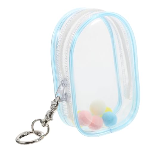 Ciieeo Transparente Schlüsselanhänger Aufbewahrungstasche für Puppen mit Reißverschluss Mini Figuren Display Organizer für Sammlerstücke Tragbare Staubdichte Tasche für Unterwegs Ciieeo Transparente Schlüsselanhänger Aufbewahrungstasche für Puppen mit Reißverschluss Mini Figuren Display Organizer für Sammlerstücke Tragbare Staubdichte Tasche für Unterwegs von Ciieeo