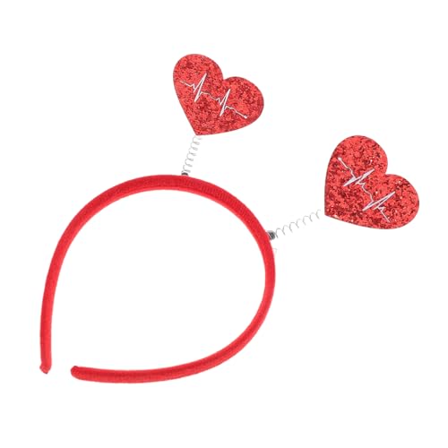 Ciieeo Amor Herz Stirnband Frauen Valentinstag Party Dekorationen Haar Band Ciieeo Amor Herz Stirnband Frauen Valentinstag Party Dekorationen Haar Band von Ciieeo