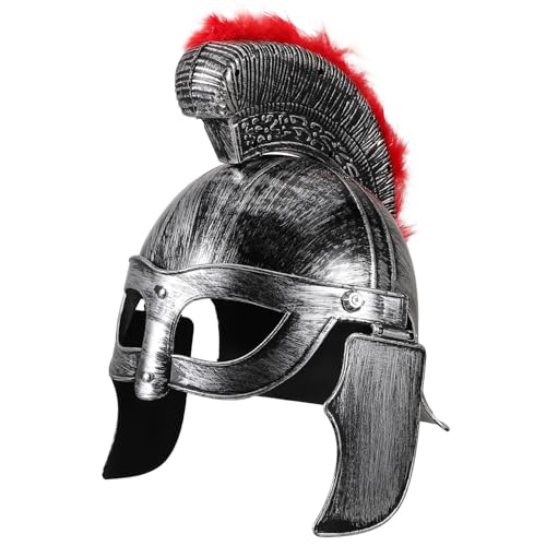 Ciieeo Verstellbare Antike Römische mit Beweglichem Visier für Karneval und Rollenspiele Leichtes Design Kostümaccessoires für Mittelalter Events von Ciieeo