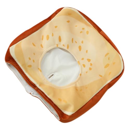 Ciieeo Verstellbarer Toastbrot Partyhut Niedliche Brotform Kopfbedeckung für Mädchen Bequemes Modisches Kostümzubehör für Halloween und Fasching Ciieeo Verstellbarer Toastbrot Partyhut Niedliche Brotform Kopfbedeckung für Mädchen Bequemes Modisches Kostümzubehör für Halloween und Fasching von Ciieeo