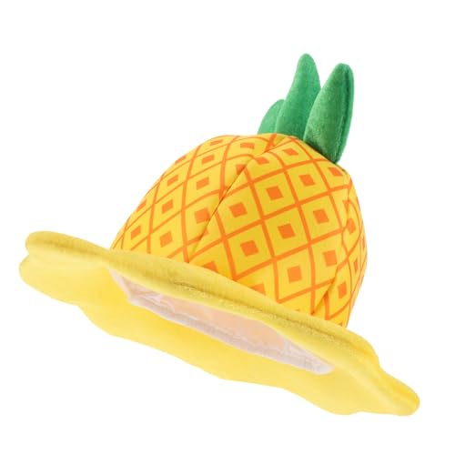 Ciieeo Verstellbares Ananas Kostüm Kopfschmuck Cartoon Design Lustiger Partyhut für Erwachsene und Karneval Halloween Pool Beach Luau Fest Ciieeo Verstellbares Ananas Kostüm Kopfschmuck Cartoon Design Lustiger Partyhut für Erwachsene und Karneval Halloween Pool Beach Luau Fest von Ciieeo
