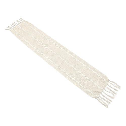 Ciieeo Vintage Tischläufer mit Quasten Lang aus Baumwoll Leinen Dekorativer Tischläufer für Esstisch und Kaffeetisch Rustikaler Boho Stil für Zuhause Hotel und Restaurant Ciieeo Vintage Tischläufer mit Quasten Lang aus Baumwoll Leinen Dekorativer Tischläufer für Esstisch und Kaffeetisch Rustikaler Boho Stil für Zuhause Hotel und Restaurant von Ciieeo