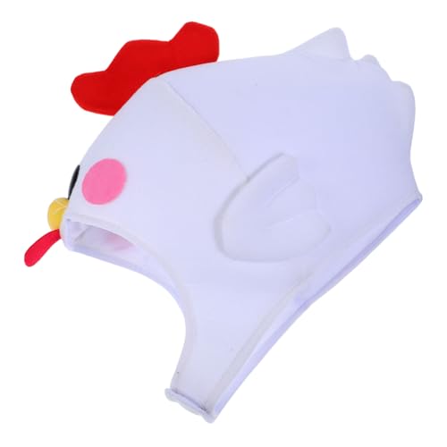 Ciieeo Weiches Plüsch Huhn Kostüm Mütze Gelbes Küken Partyhut Fotorequisit für Geburtstag Karneval Halloween Ostern Cosplay Zubehör Weiß Ciieeo Weiches Plüsch Huhn Kostüm Mütze Gelbes Küken Partyhut Fotorequisit für Geburtstag Karneval Halloween Ostern Cosplay Zubehör Weiß von Ciieeo