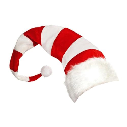 Ciieeo Weihnachtliche Elf Mütze Gestreift Leichter Christmas Headdress für Erwachsene Festlicher Partyhut als Dekoration und Kostümaccessoire Warm und Komfortabel für Weihnachtsfeier Ciieeo Weihnachtliche Elf Mütze Gestreift Leichter Christmas Headdress für Erwachsene Festlicher Partyhut als Dekoration und Kostümaccessoire Warm und Komfortabel für Weihnachtsfeier von Ciieeo