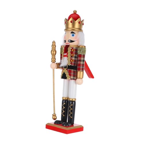 Ciieeo Weihnachtliche Holzfigur Soldat Klassische Tischdekoration für Weihnachten Einzigartiges Holzornament für Festliche Anlässe Wiederverwendbar und Charmant Ciieeo Weihnachtliche Holzfigur Soldat Klassische Tischdekoration für Weihnachten Einzigartiges Holzornament für Festliche Anlässe Wiederverwendbar und Charmant von Ciieeo
