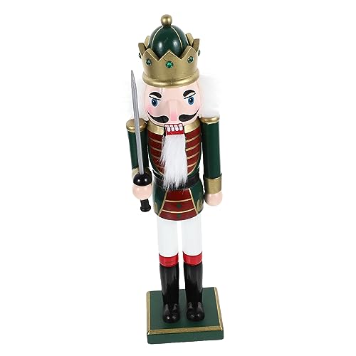 Ciieeo Weihnachtlicher Holz Soldat Traditionelle Weihnachtsdekoration für Festliche Anlässe Handgefertigte Holzfigur für Zuhause als Ornament und Fotorequisite Ciieeo Weihnachtlicher Holz Soldat Traditionelle Weihnachtsdekoration für Festliche Anlässe Handgefertigte Holzfigur für Zuhause als Ornament und Fotorequisite von Ciieeo