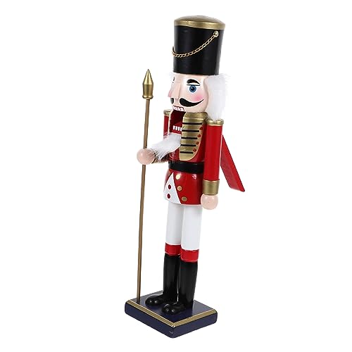Ciieeo Weihnachts Holzfigur Traditionelle Dekoration für Weihnachten Süßes Ornament für Festliche als Raumverschönerung Ciieeo Weihnachts Holzfigur Traditionelle Dekoration für Weihnachten Süßes Ornament für Festliche als Raumverschönerung von Ciieeo