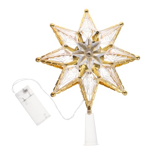 Ciieeo Weihnachtsbaum Stern Topper mit LED Lichtern Einzigartige Baumspitze für Festliche Dekoration Glitzer und Einfache Installation für Weihnachtsfeiern und Vielseitige Verwendung Ciieeo Weihnachtsbaum Stern Topper mit LED Lichtern Einzigartige Baumspitze für Festliche Dekoration Glitzer und Einfache Installation für Weihnachtsfeiern und Vielseitige Verwendung von Ciieeo