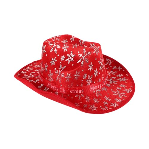 Ciieeo Weihnachtsmann Cowboyhut mit Charmantem Design Dekorativer Cowgirl Hut für Feste und Cosplay Bequem und Vielseitig für Weihnachtsfeiern und Kostüme Ciieeo Weihnachtsmann Cowboyhut mit Charmantem Design Dekorativer Cowgirl Hut für Feste und Cosplay Bequem und Vielseitig für Weihnachtsfeiern und Kostüme von Ciieeo