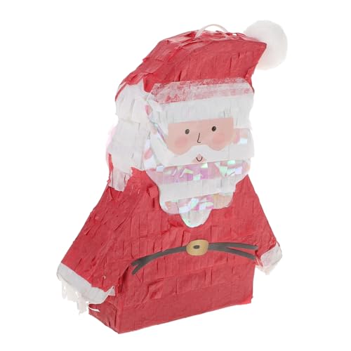 Ciieeo Weihnachtspinata Süßigkeiten-schokoladen-pinata Schokolade Pinata Weihnachtsfeiergeschenk Piñata Groß Schokoladen-piñata Plüschtiere Papier Halloween Rot Kind Weihnachtstasche von Ciieeo