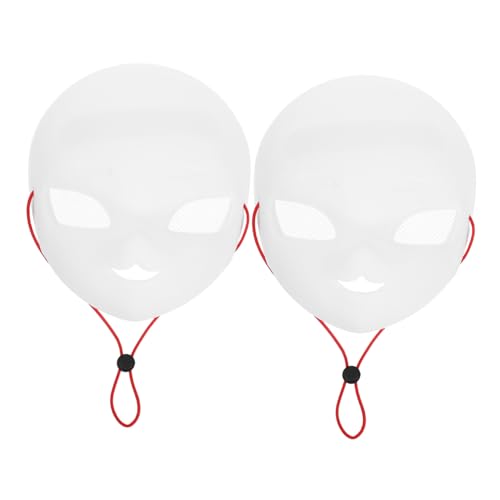 Ciieeo Weiße Spitzen-Bastelmasken für Erwachsene, leicht, atmungsaktiv, PVC, blanko, Gesichtsabdeckungen für Malerei, Maskerade, Partys, Halloween, DIY-Dekorationen, elegante und bequeme Passform, 2 Ciieeo Weiße Spitzen-Bastelmasken für Erwachsene, leicht, atmungsaktiv, PVC, blanko, Gesichtsabdeckungen für Malerei, Maskerade, Partys, Halloween, DIY-Dekorationen, elegante und bequeme Passform, 2 von Ciieeo