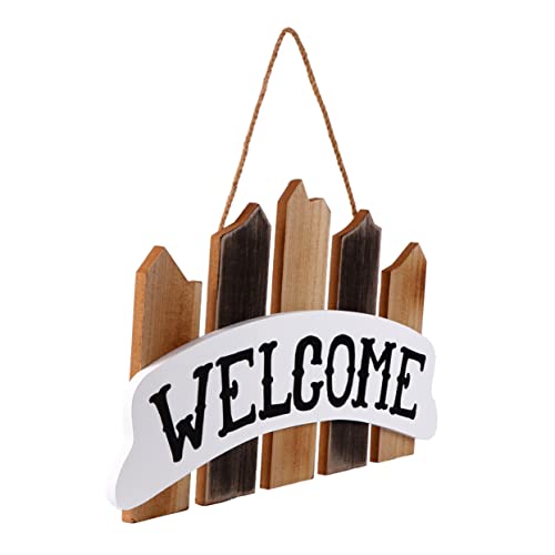 Ciieeo Willkommensschild Vintage Hänger für Dekoration Kreatives Türschild für Zuhause oder Bar mit Juteseil Perfektes Ciieeo Willkommensschild Vintage Hänger für Dekoration Kreatives Türschild für Zuhause oder Bar mit Juteseil Perfektes von Ciieeo