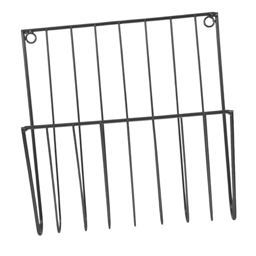 Ciieeo Zeitschriftenständer Zur Wandmontage: Wand- -organizer – Halter Aus Metalldraht Für Dokumente, Zeitschriften, Post Und Aufbewahrung Im von Ciieeo